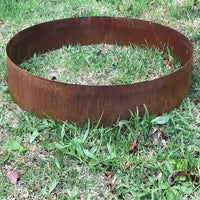 Corten Steel Rust Garden Ring 150mm