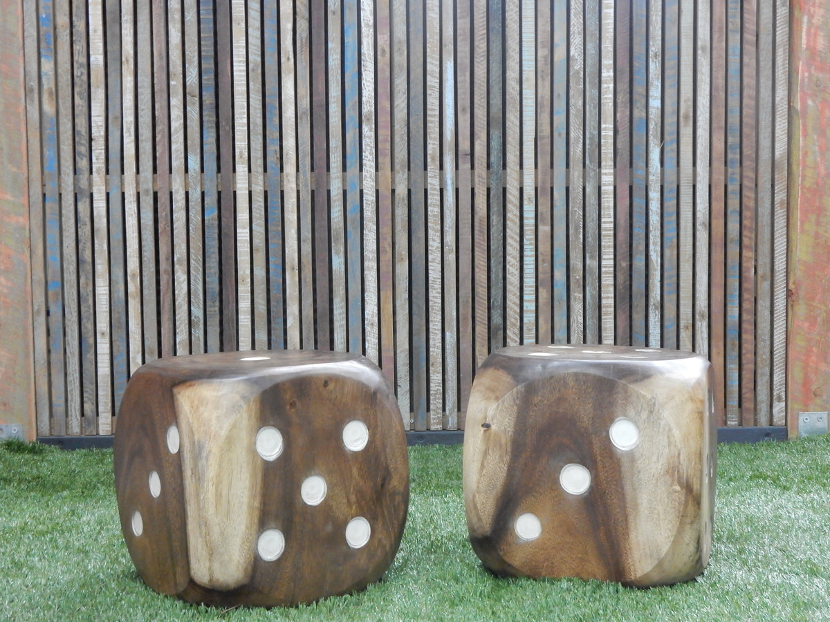 Dice Seat Wooden