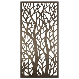 Budget Paint Metal Screen: Forest