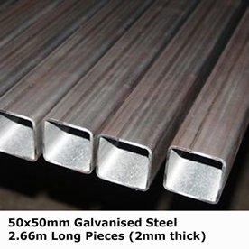 50x50mm Galvanized Steel