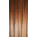 Lotus Premium Designer Hardwood Screens: Double Corral - Vertical Slat (Merbau Stain)