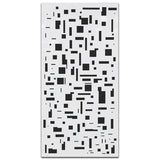 Powder Coat Metal Screen: Matrix White