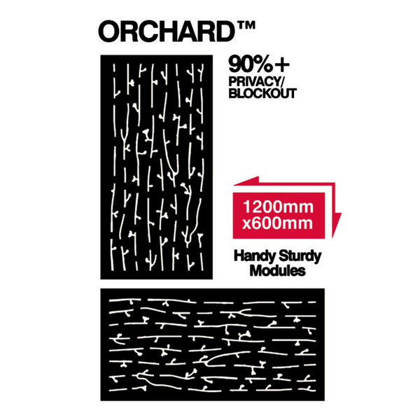Outdeco Screen: Orchard *Special Order*