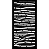 Outdeco Screen: Bungalow Black