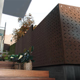 Outdeco Screen: Orient  (Natural Brown)