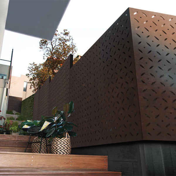 Outdeco Screen: Orient  (Natural Brown)