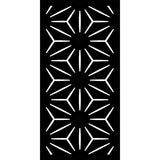 Outdeco Screen: Star Anais  (Natural Brown)