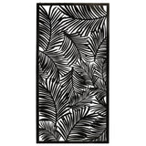 Budget Paint Metal Screen: Palm Leaf