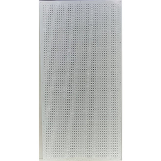 Powder Coat Metal Screen: Pixel White