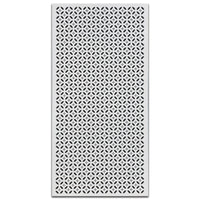 Powder Coat Metal Screen: Sazanka White