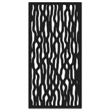 Powder Coat Metal Screen: Vine Charcoal