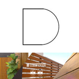 Woodhouse Clear Grain Screening 42 x 42mm