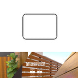 Woodhouse Clear Grain Screening 42 x 30mm